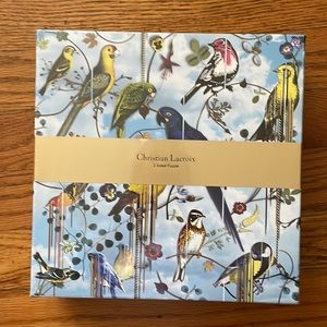 NWT Christian Lacroix “Bird’s Sinfonia” 2 Sided Puzzle